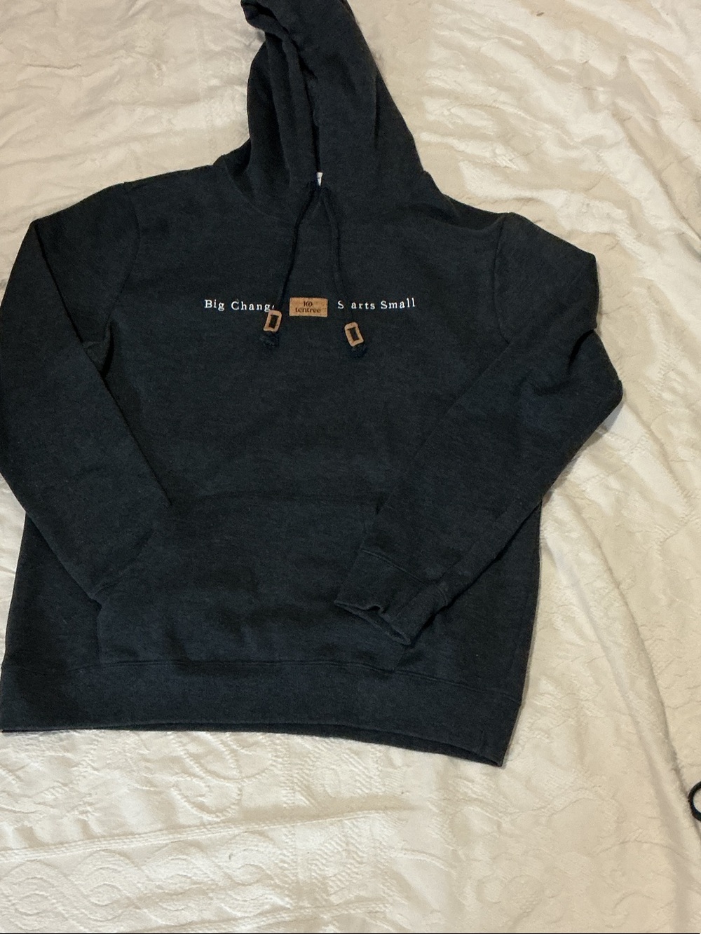 Ten tree hooded pullover sweatshirt